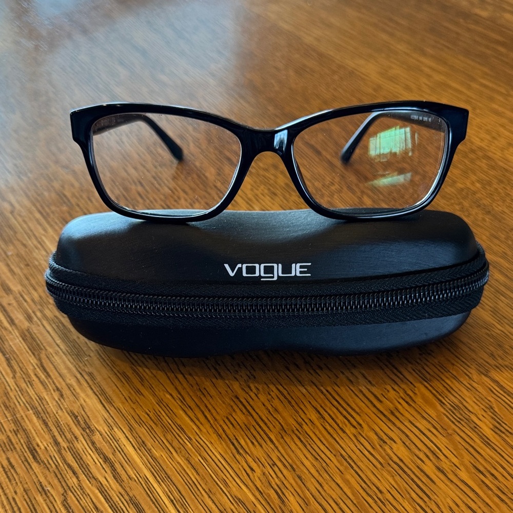 Vogue Women's Glasses with Black Frame